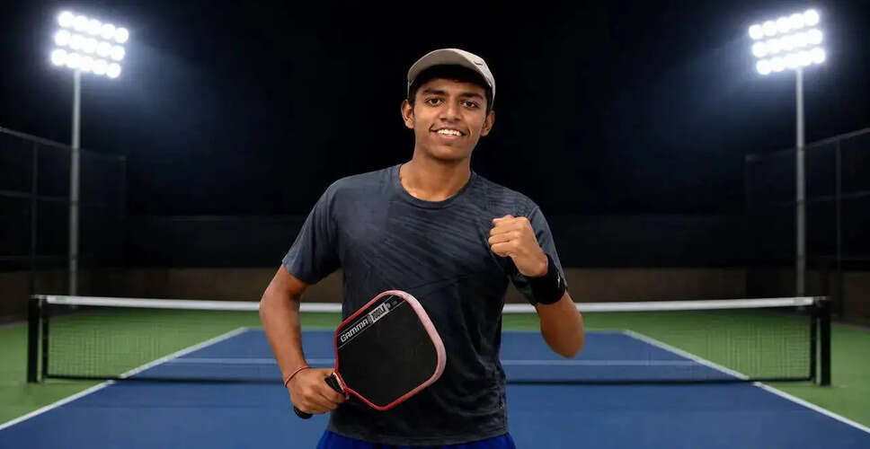 Om Pawar Clinches Open Men&rsquo;s Singles Title at Franklin Avsoy North Cup