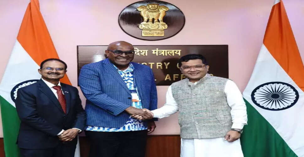 Strengthening India-Fiji Health Cooperation: Key Meetings Held