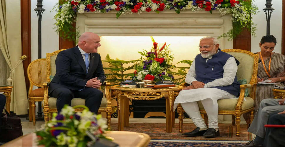 India and New Zealand Forge Historic Free Trade Agreement