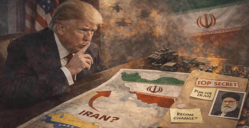 Trump Threatens Iran with Military Action Similar to Venezuela Operation