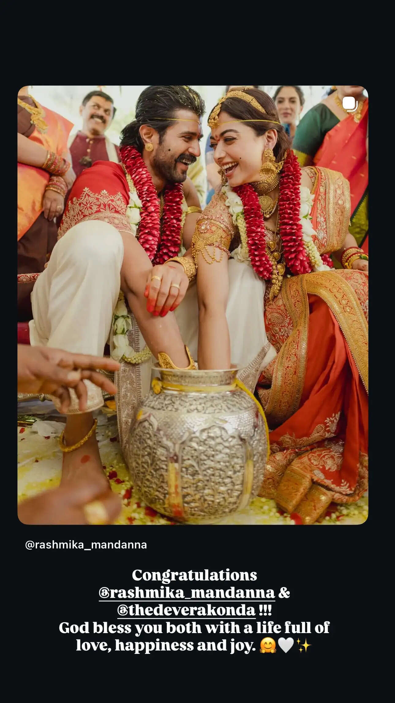 Who Are the Newlyweds? Rashmika Mandanna and Vijay Deverakonda Celebrate Their Union!