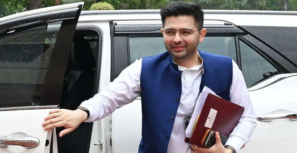 Political Speculation Surrounds Raghav Chadha Amid Party Tensions