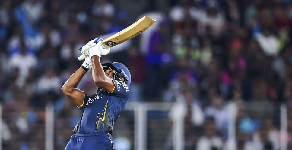 Sai Sudarshan Shines Despite Gujarat Titans' Narrow Defeat to Rajasthan Royals