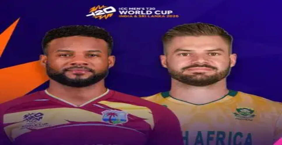 T20 World Cup Showdown: South Africa vs. West Indies - Who Will Prevail?
