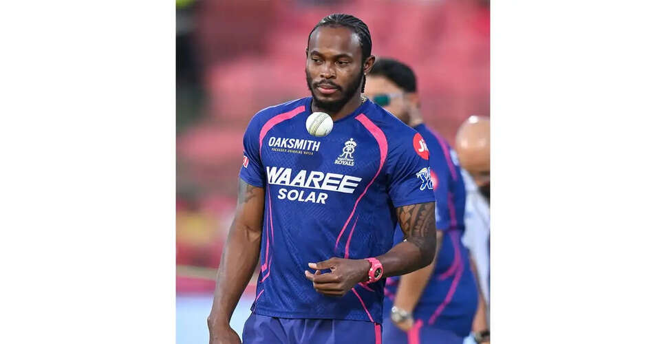 Jofra Archer Shines as Rajasthan Royals Secure Playoff Spot Against Mumbai Indians