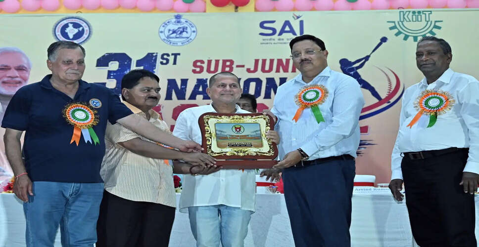 Excitement Unleashed: 31st Sub-Junior National Baseball Championship Begins in Bhubaneswar