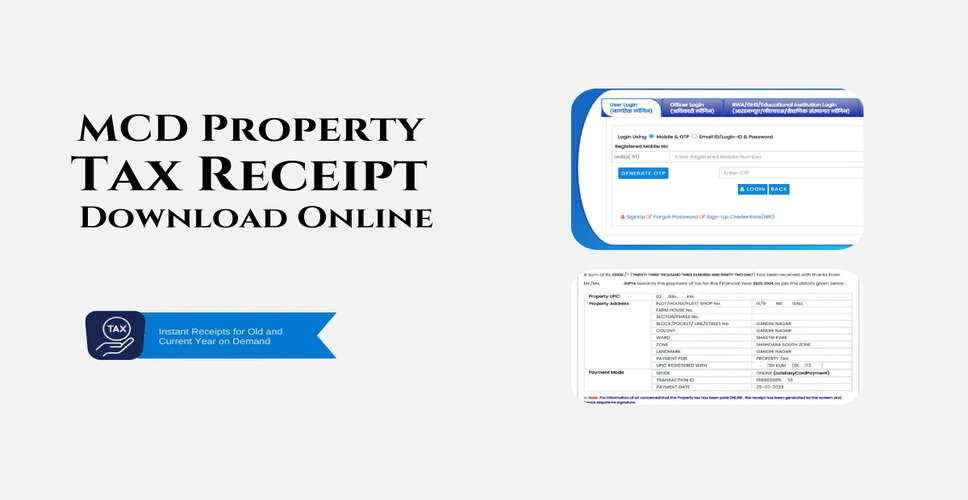 Delhi's Municipal Corporation Unveils New Trade Licence System Linked to Property Tax Portal