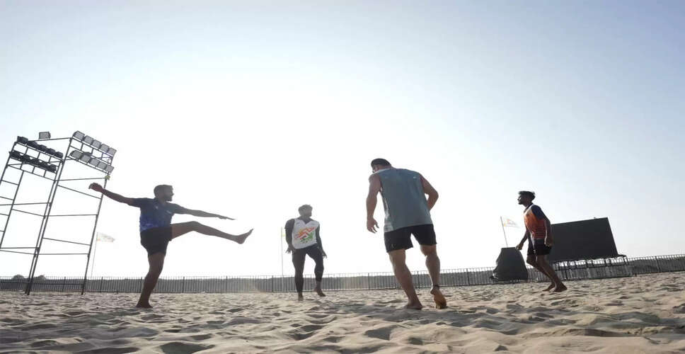 Khelo India Beach Games 2026 Set to Begin at Ghoghla Beach