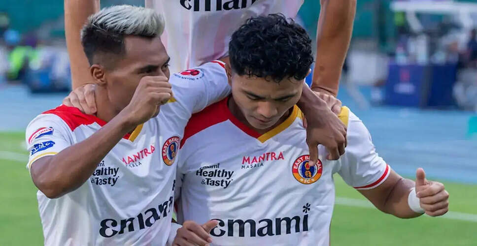East Bengal FC Triumphs Over Chennaiyin FC in ISL Clash