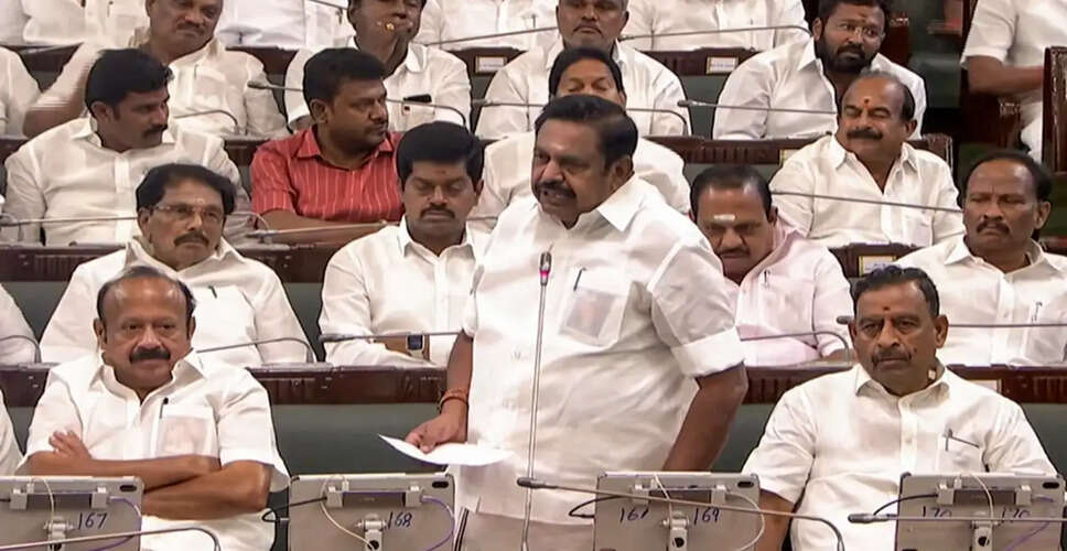 Political Turmoil in Tamil Nadu: Chief Minister's Trust Vote Sparks Controversy