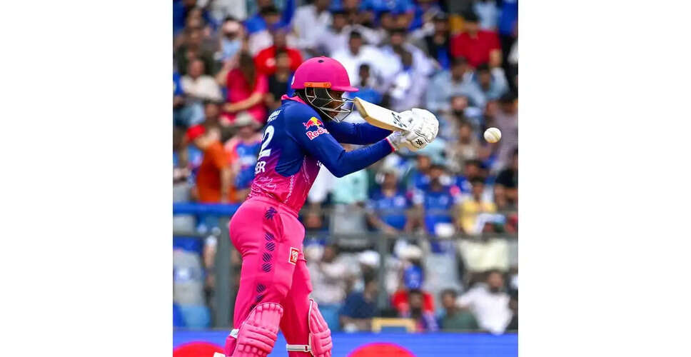 Rajasthan Royals Dominate Mumbai Indians with Stellar Batting Performance