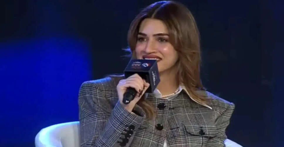 Kriti Sanon Discusses Career Challenges and Rumors at Summit