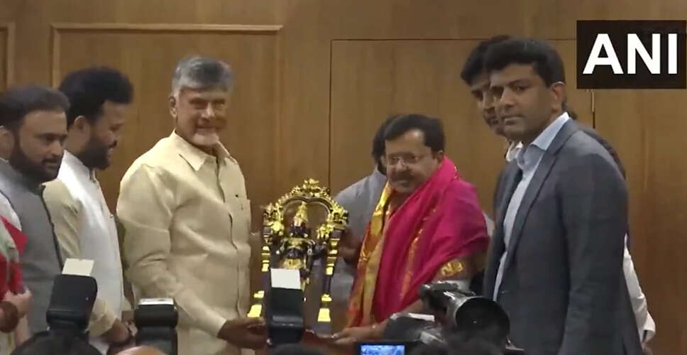 Chandrababu Naidu Congratulates BJP's New Executive President Nitin Nabeen