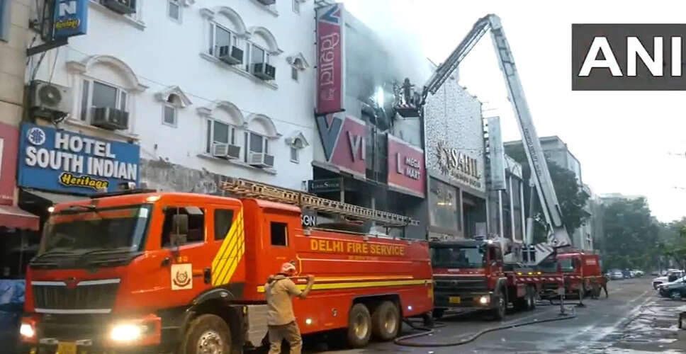 Tragic Fire Incident in Delhi's Vishal Mega Mart Claims Young Life