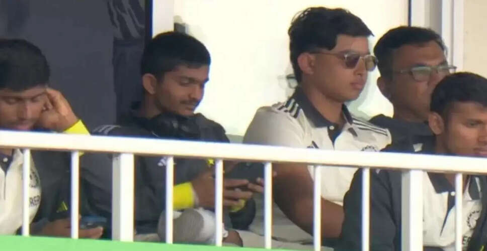 Vaibhav Suryavanshi Watches Shubman Gill Shine in Second Test Against England