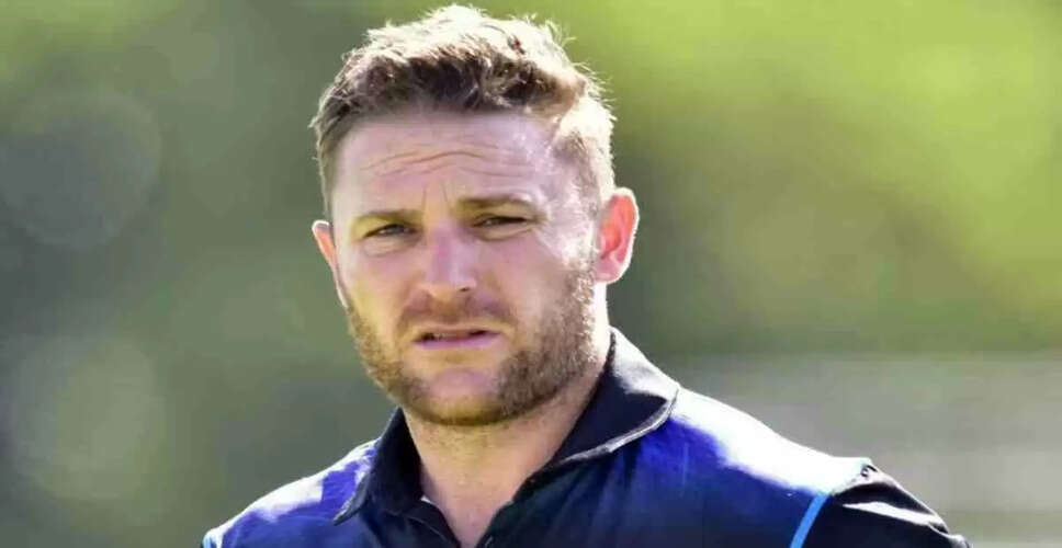 Brendon McCullum Aims to Lead England in Upcoming Test Series Against India
