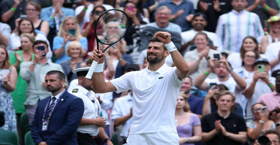 Novak Djokovic Achieves 100th Wimbledon Victory in Style