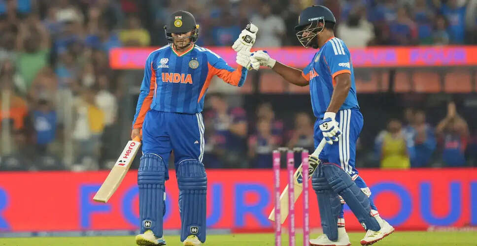 India Sets Record in T20 World Cup Final Against New Zealand