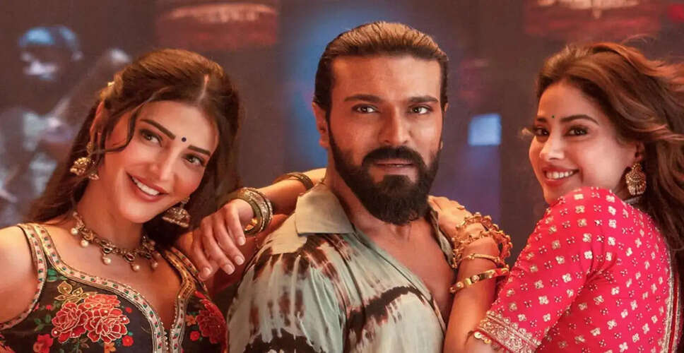 Ram Charan Dazzles in New Song 'Hellallallo' from 'Peddi'