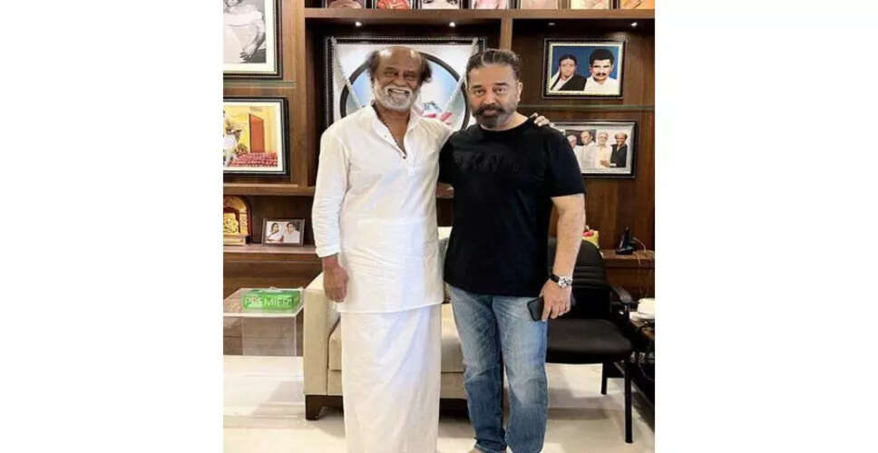 Kamal Haasan Celebrates Rajinikanth's 50 Years in Cinema with 'Coolie' Release