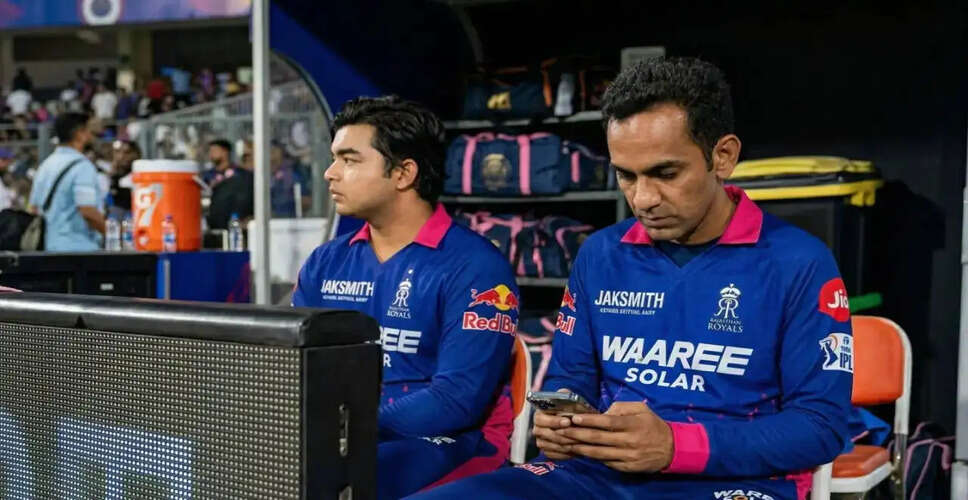 Rajasthan Royals' Manager Faces Controversy Over Mobile Phone Use During IPL Match