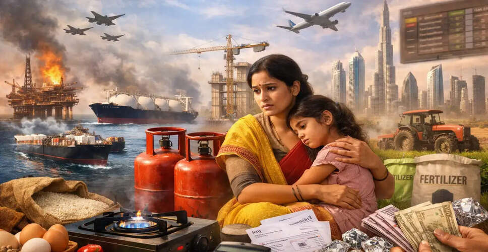 Impact of Middle East Conflict on India's Economy: Rising Prices and Supply Chain Disruptions