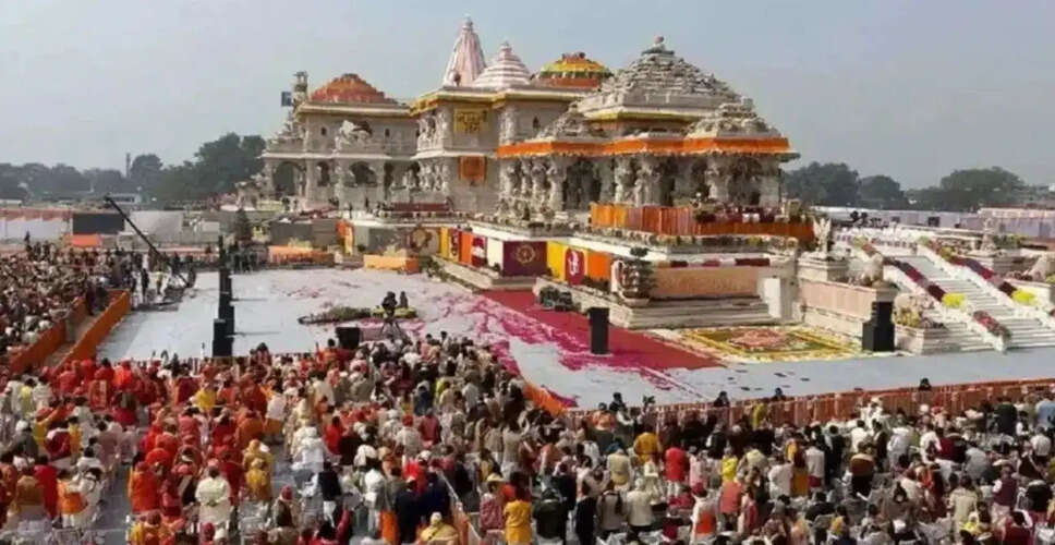 Preparations Underway for Flag Hoisting Ceremony at Ayodhya's Ram Temple