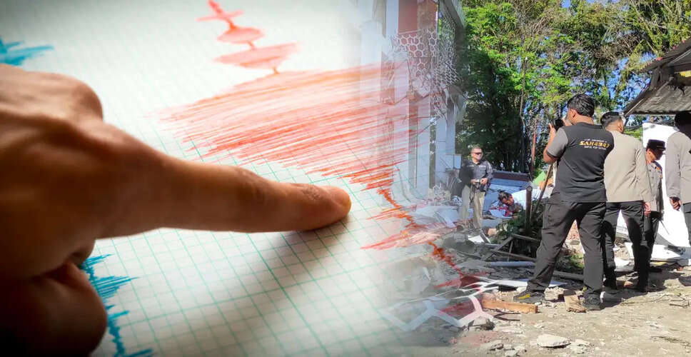 6.7 Magnitude Earthquake Hits Central Sulawesi, Indonesia