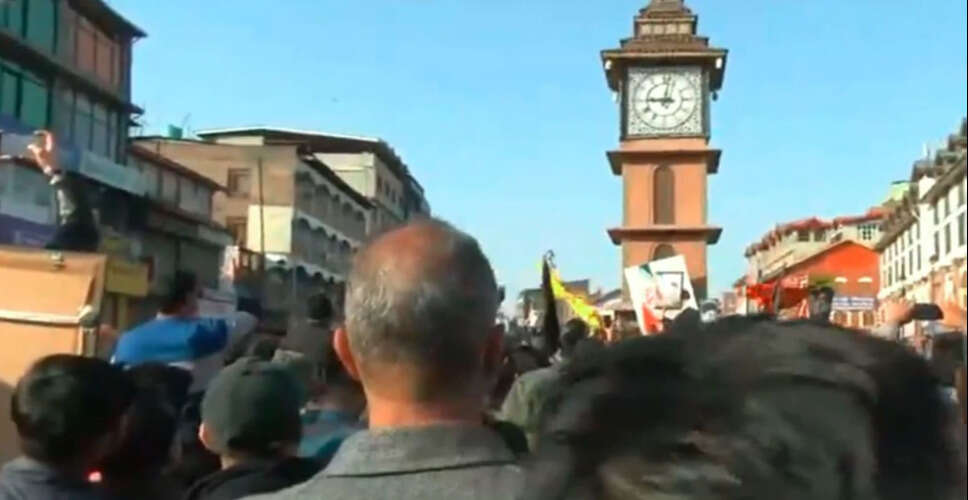 Protests Erupt in Kashmir Following Alleged Assassination of Iranian Leader