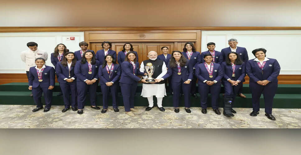 PM Modi Celebrates ICC Women's World Cup Champions at Lok Kalyan Marg
