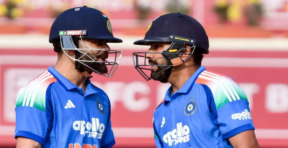 Kohli and Rohit Shine in ODI Series, Fueling 2027 World Cup Aspirations