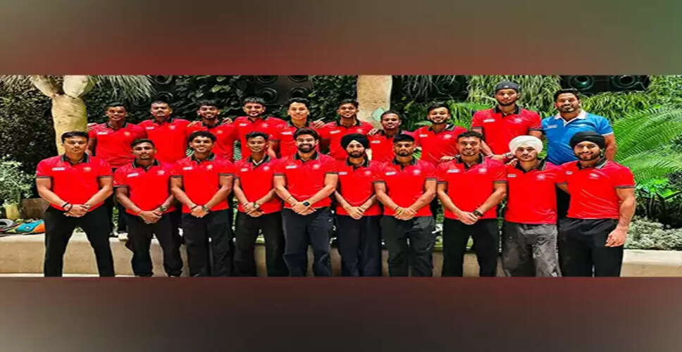 India 'A' Men's Hockey Team Embarks on European Tour for Skill Development