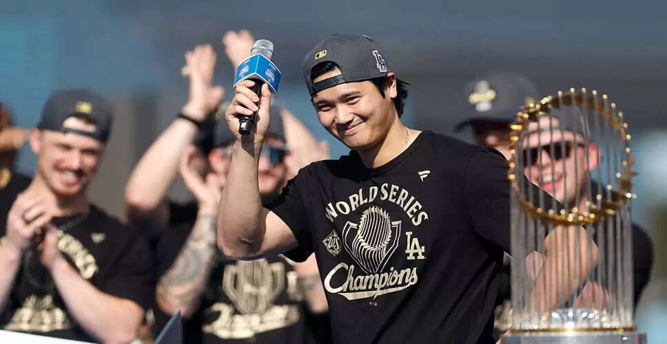 Shohei Ohtani Sets Sights on Three-Peat After Dodgers' World Series Victory