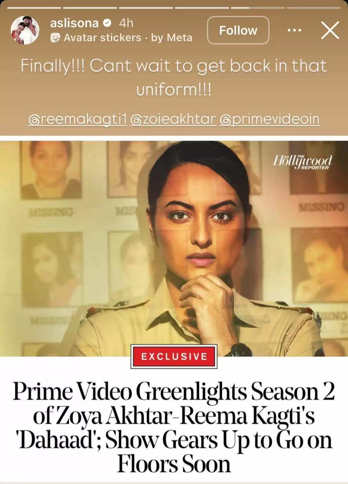 Dahaad Season 2 Confirmed: Sonakshi Sinha and Gulshan Devaiah Set to Return