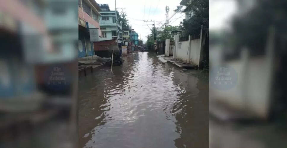 Silchar Faces Urban Flooding Threat Amid Heavy Rains