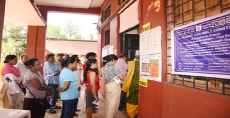 Goa records 72.52 pc voter turnout