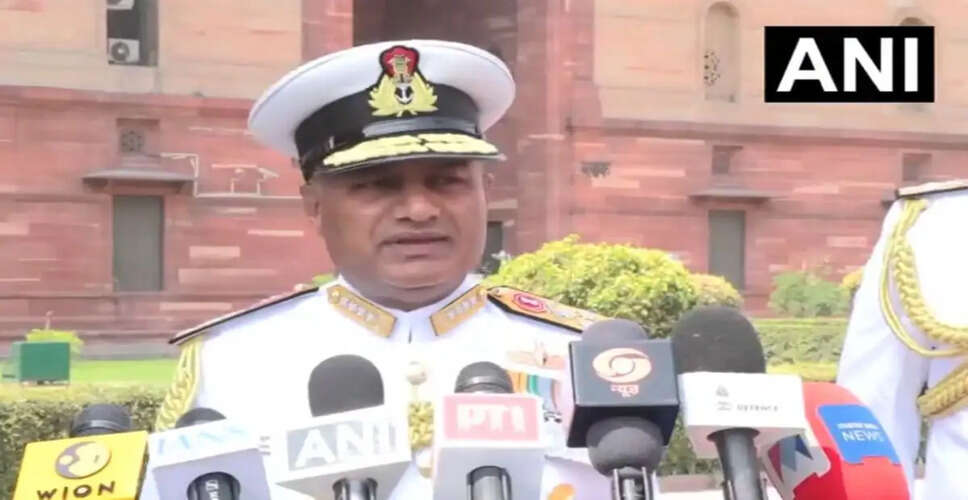 Admiral Krishna Swaminathan Takes Charge as India's 27th Navy Chief