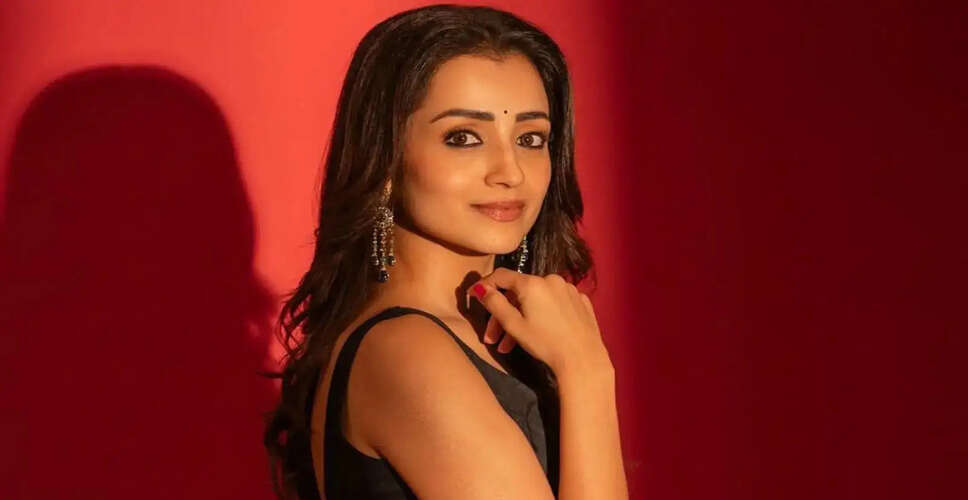 Trisha Krishnan: The Journey of a Tamil Cinema Icon and Her Wealth