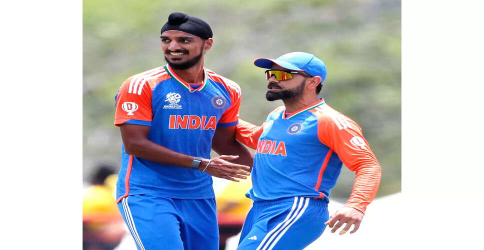 Virat Kohli and Arshdeep Singh Share a Laugh After India's Victory Over South Africa