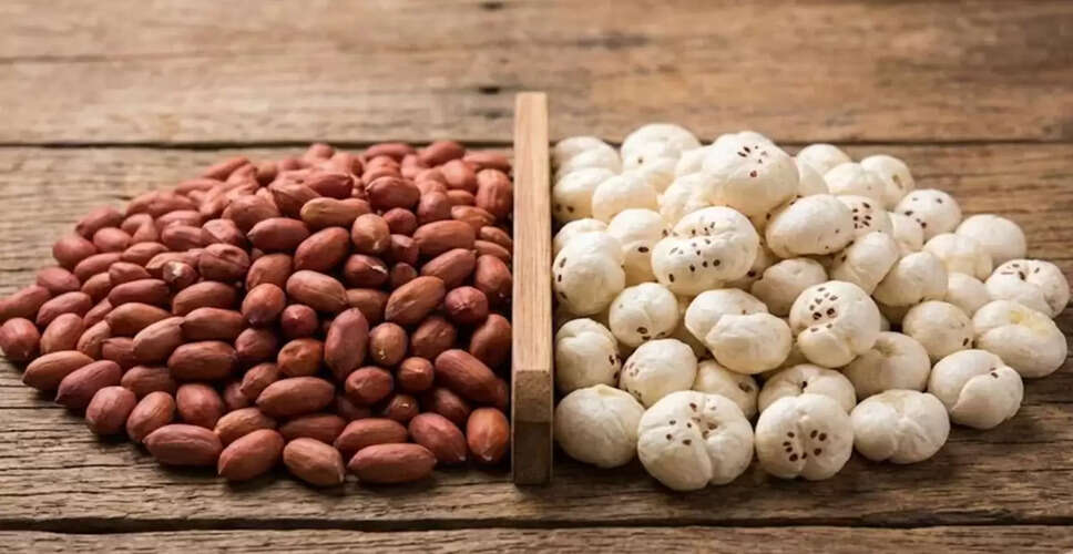 Choosing Between Peanuts and Makhana for Weight Loss
