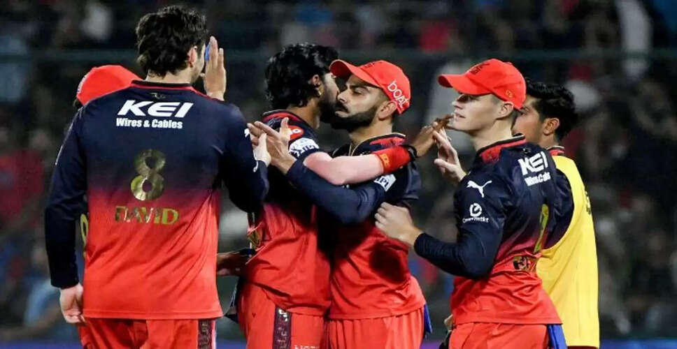 RCB to Relocate Home Matches for IPL 2026 Amid Safety Concerns