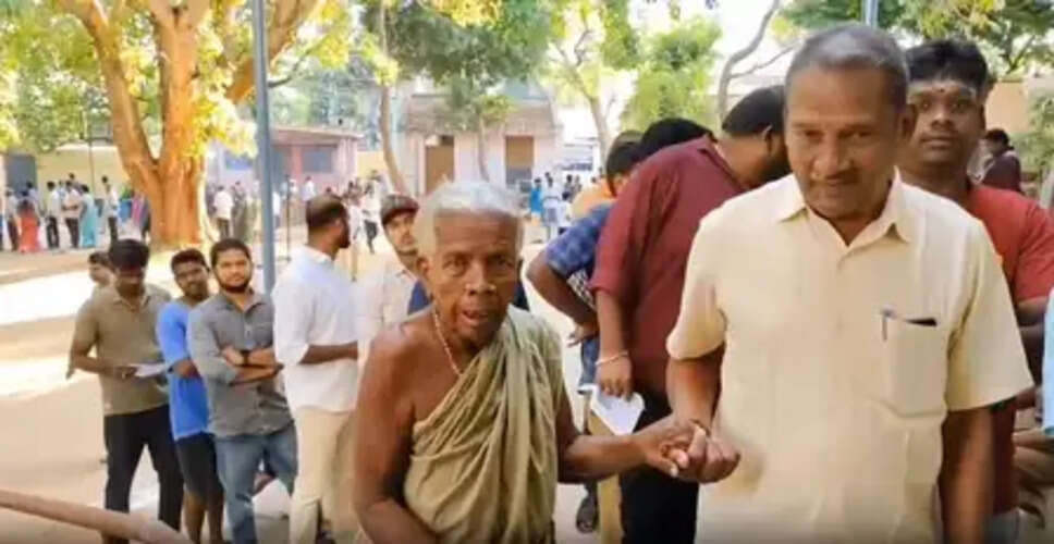 Tamil Nadu Elections: Voter Turnout Hits 37.56% by Midday Amidst Intense Political Rivalry