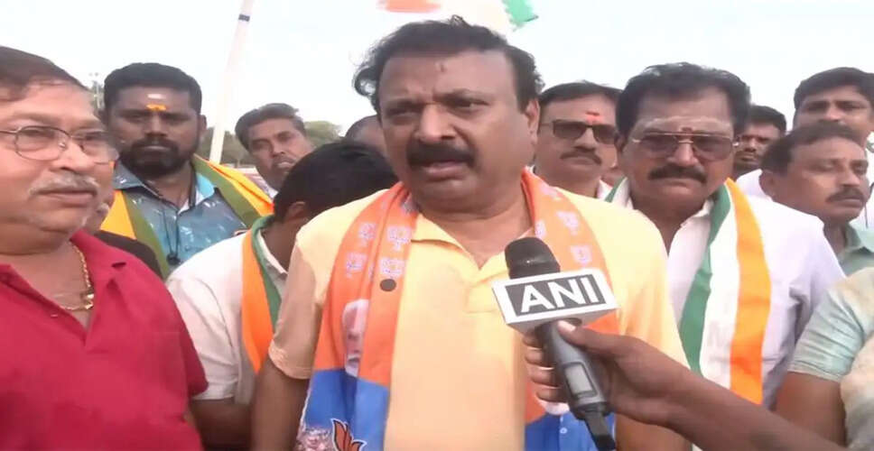 BJP Candidate Rama Srinivasan Confident of Victory in Madurai South Assembly Elections