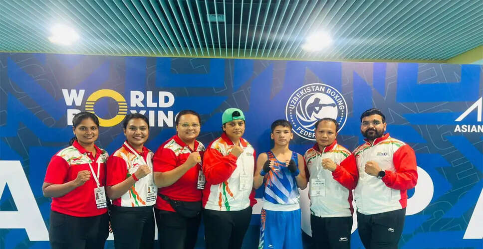 Indian Boxers Shine at Asian U15 Championships, Securing Finals Spots