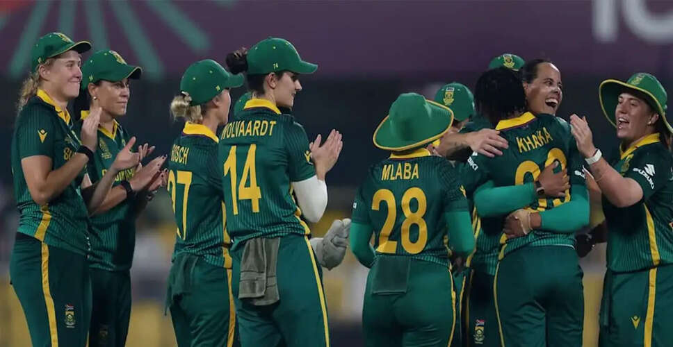 South Africa Women's Bowling Shines Against India in T20 World Cup
