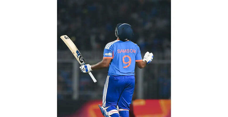 Sanju Samson's Stellar Performance Leads India to T20 World Cup Semifinals