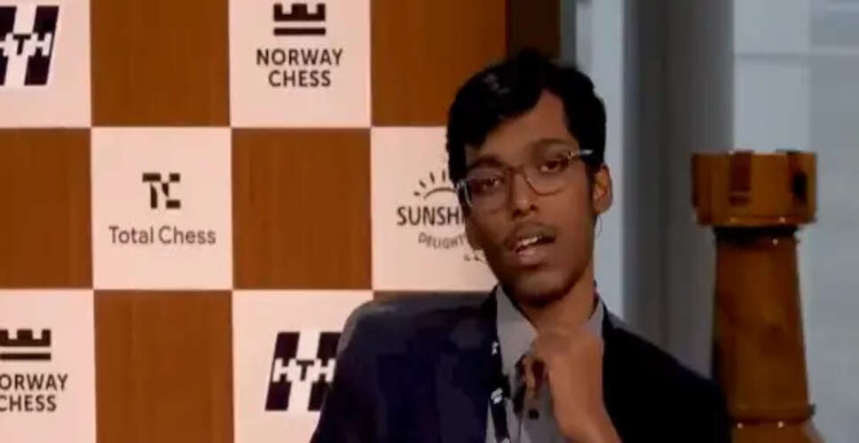 Is Rameshbabu Praggnanandhaa the New Chess Sensation Outshining Magnus Carlsen?
