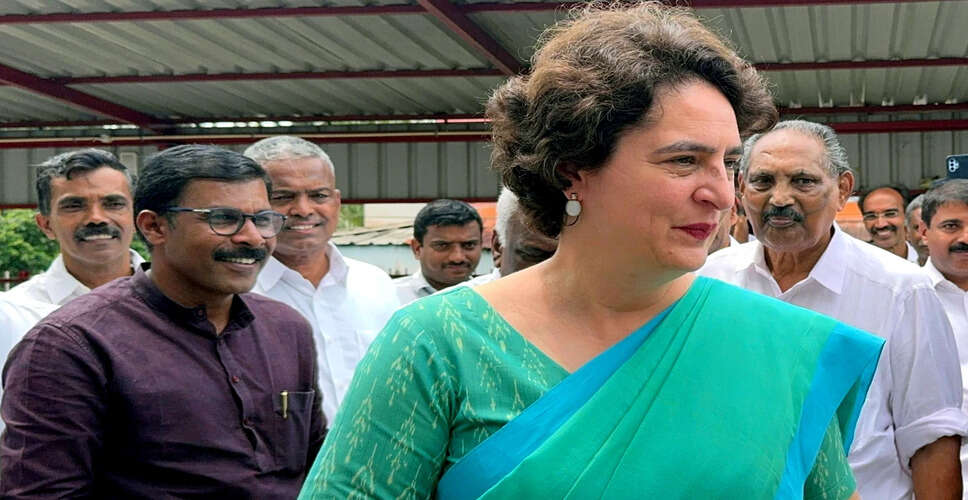 Priyanka Gandhi Leads Protest Against Arrest of Nuns in Chhattisgarh