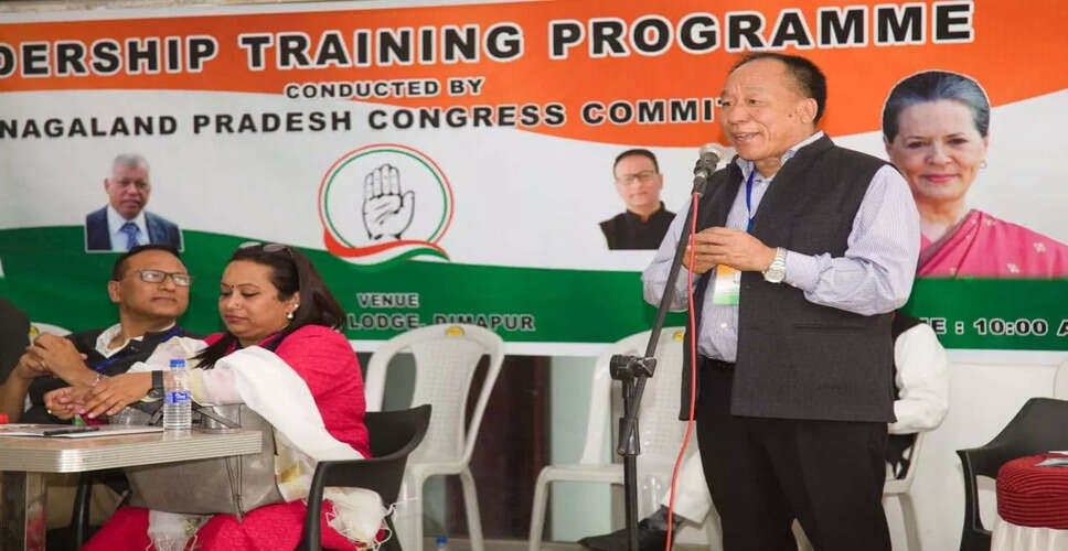 Nagaland Congress Initiates Statewide Feedback Campaign for 2028 Elections