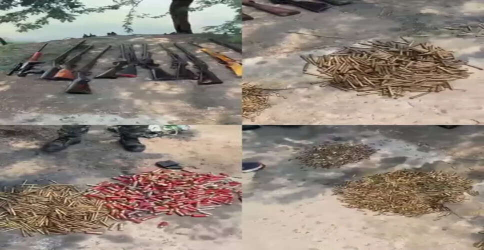 Significant Arms Cache Discovered in West Bengal Pond